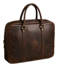 Andrea — Brillè leather briefcase, made to order in Tuscany