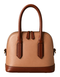 Sunday — Brillè small rounded leather bag, made to order in Tuscany