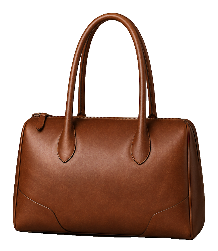 Vision — Brillè clean leather work bag, made to order in Tuscany
